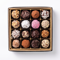 16pc Signature Truffle Box - Premium Venezuelan Dark Chocolate