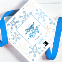 Happy Holidays 36pc Scrabble Chocolate Art