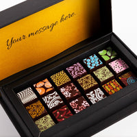 Corporate Chocolate Art Mini Scrabble Box - Romanicos Chocolate