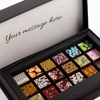 Corporate Chocolate Art Mini Scrabble Box - Romanicos Chocolate