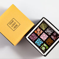 Corporate Chocolate Art Piccolo Box - Romanicos Chocolate
