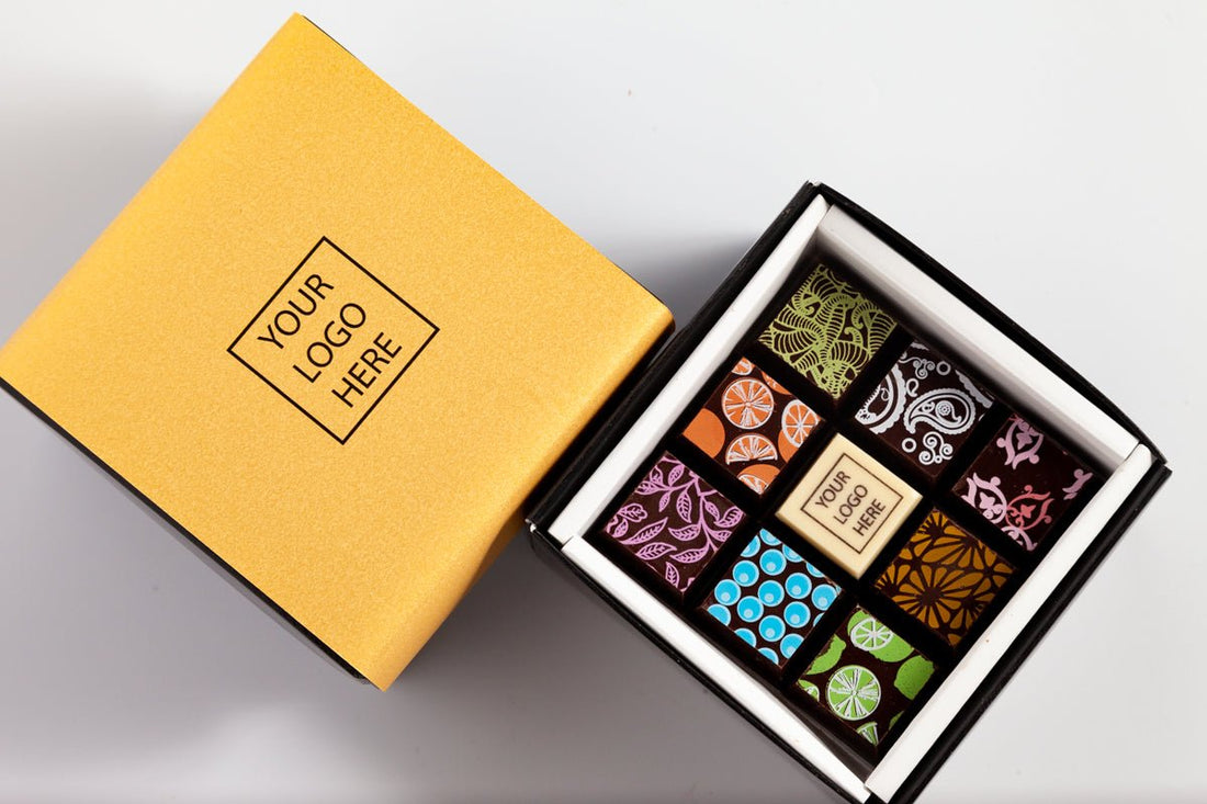 Corporate Chocolate Art Piccolo Box - Romanicos Chocolate