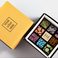 Corporate Chocolate Art Piccolo Box - Romanicos Chocolate