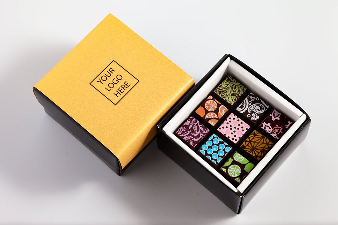 Corporate Chocolate Art Piccolo Box - Romanicos Chocolate