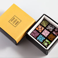 Corporate Chocolate Art Piccolo Box - Romanicos Chocolate