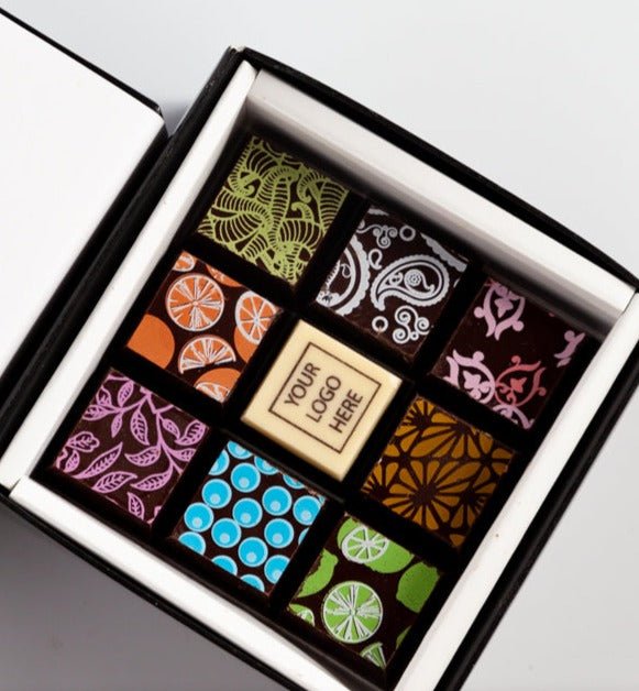 Corporate Chocolate Art Piccolo Box - Romanicos Chocolate