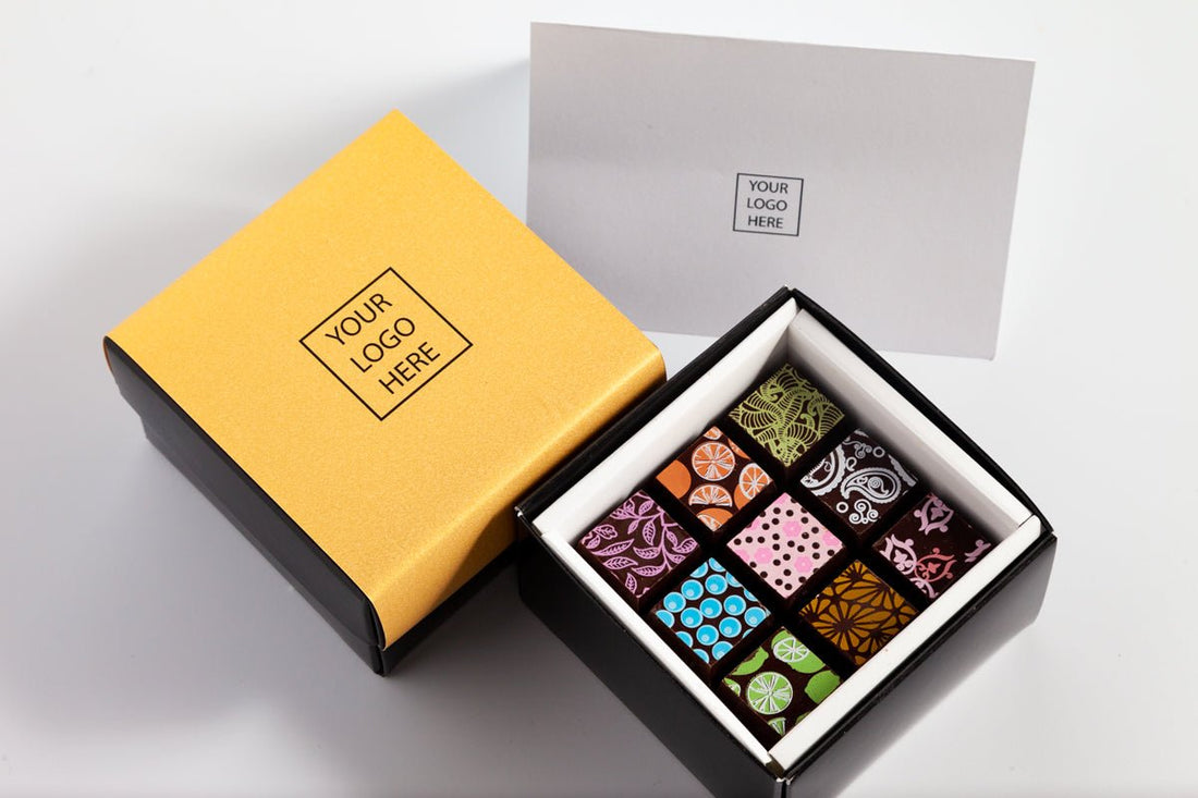 Corporate Chocolate Art Piccolo Box - Romanicos Chocolate