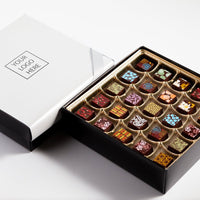 Corporate Double King Chocolate Art Box - Romanicos Chocolate