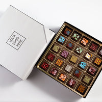 Corporate Double King Chocolate Art Box - Romanicos Chocolate