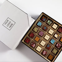 Corporate Double King Chocolate Art Box - Romanicos Chocolate