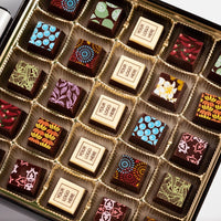 Corporate Double King Chocolate Art Box - Romanicos Chocolate