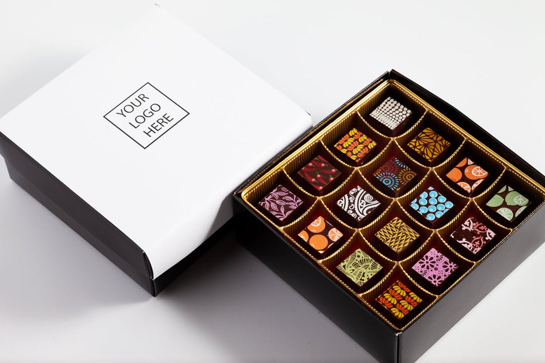 Corporate Double Queen Chocolate Art Box - Romanicos Chocolate