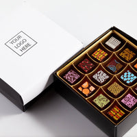 Corporate Double Queen Chocolate Art Box - Romanicos Chocolate