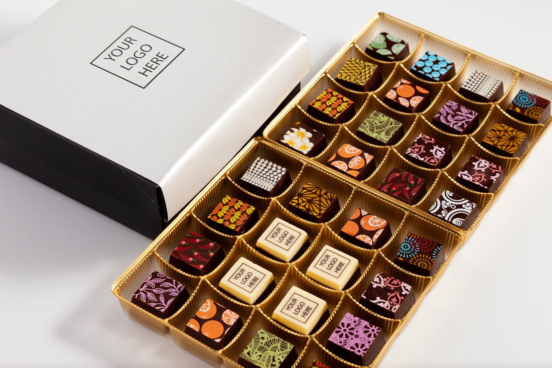 Corporate Double Queen Chocolate Art Box - Romanicos Chocolate