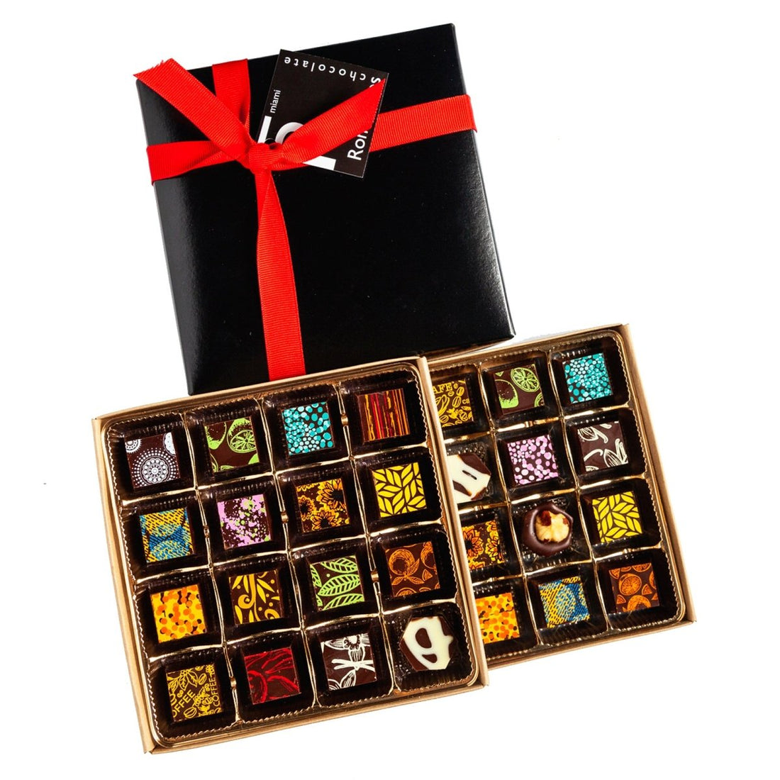 Corporate Double Queen Chocolate Art Box - Romanicos Chocolate