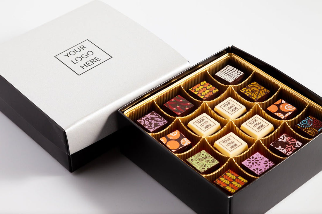 Corporate Double Queen Chocolate Art Box - Romanicos Chocolate