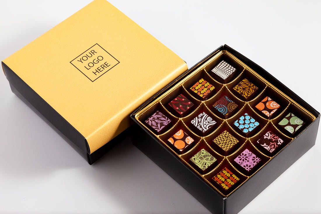 Corporate Double Queen Chocolate Art Box - Romanicos Chocolate