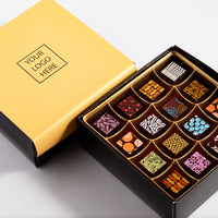 Corporate Double Queen Chocolate Art Box - Romanicos Chocolate