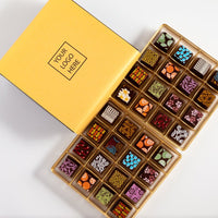 Corporate Double Queen Chocolate Art Box - Romanicos Chocolate