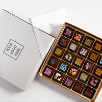 Corporate Single King Chocolate Art Box - Romanicos Chocolate