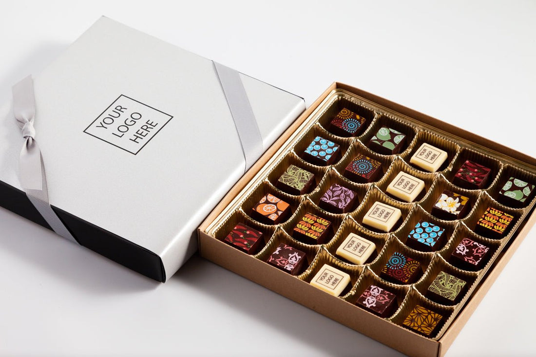 Corporate 25pc Chocolate Art Box - Romanicos Chocolate