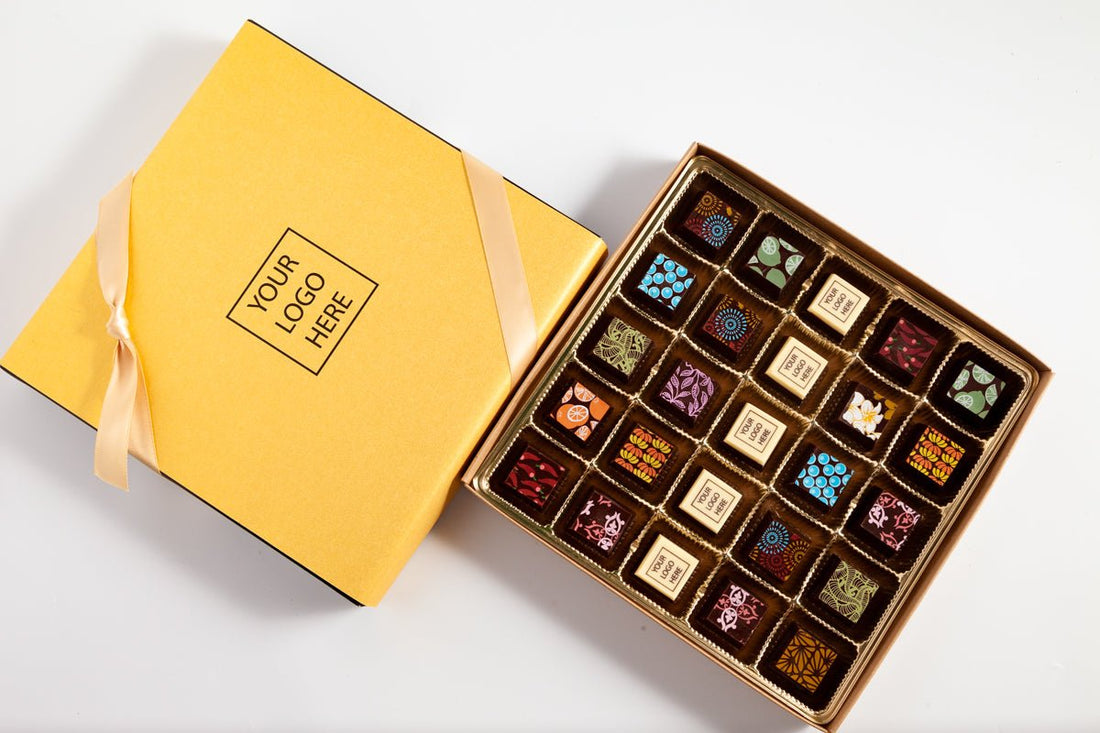 Corporate 25pc Chocolate Art Box - Romanicos Chocolate