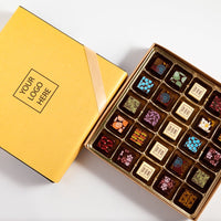 Corporate Single King Chocolate Art Box - Romanicos Chocolate