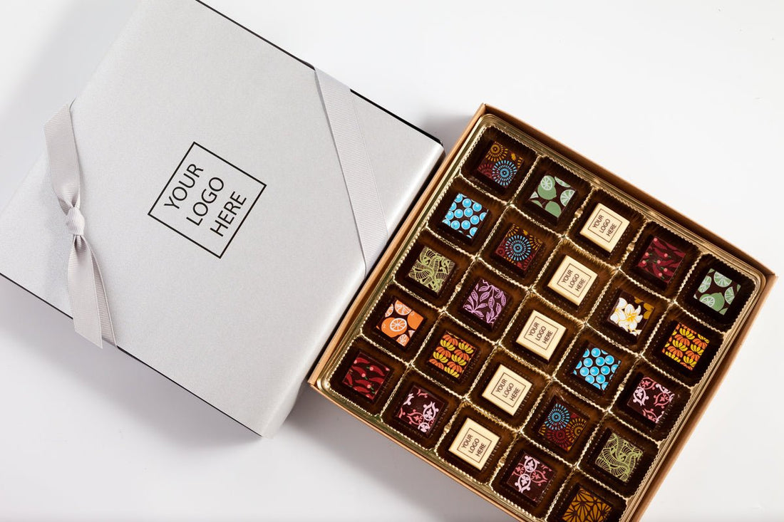 Corporate 25pc Chocolate Art Box - Romanicos Chocolate