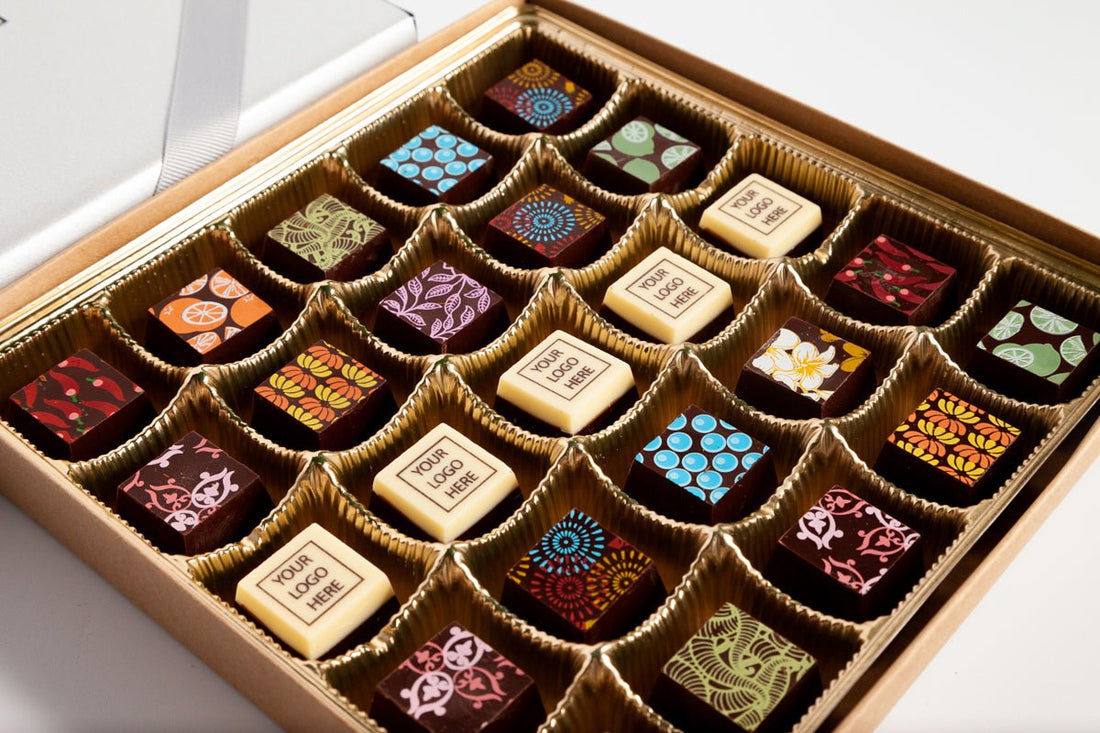 Corporate 25pc Chocolate Art Box - Romanicos Chocolate