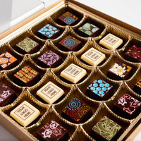 Corporate Single King Chocolate Art Box - Romanicos Chocolate