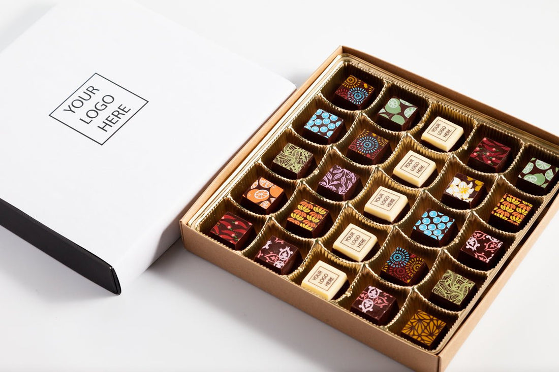 Corporate 25pc Chocolate Art Box - Romanicos Chocolate