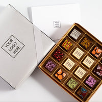 Corporate Single Queen Chocolate Art Box - Romanicos Chocolate