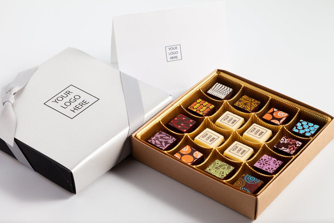 Corporate 16pc Chocolate Art Box - Romanicos Chocolate
