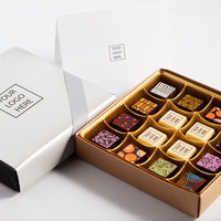 Corporate Single Queen Chocolate Art Box - Romanicos Chocolate