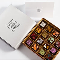 Corporate Single Queen Chocolate Art Box - Romanicos Chocolate