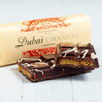 Dubai Dark Chocolate Bar - Romanicos Chocolate