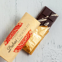 Dubai Dark Chocolate Bar - Romanicos Chocolate