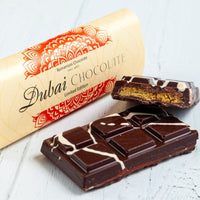 Dubai Dark Chocolate Bar - Romanicos Chocolate