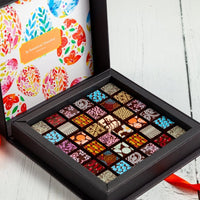 Easter Chocolate Art Scrabble Box - Romanicos Chocolate