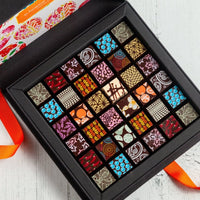 Easter Chocolate Art Scrabble Box - Romanicos Chocolate