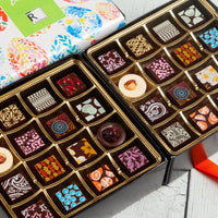 Easter Double Queen Chocolate Art Box (32 Pieces) - Romanicos Chocolate