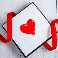 I Love You Chocolate Art Scrabble Box - Romanicos Chocolate