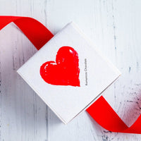 I Love You Party Favor Chocolate Art Box - Romanicos Chocolate