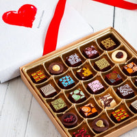 King Size I Love You Chocolate Art Box - Romanicos Chocolate