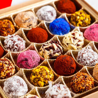 King Size Signature Truffles I Love You Box - Romanicos Chocolate