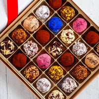 King Size Signature Truffles I Love You Box - Romanicos Chocolate