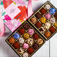 Mother's Day Double Queen Signature Truffle Box (32 Pieces) - Romanicos Chocolate