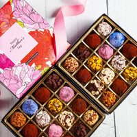 Mother's Day Double Queen Signature Truffle Box (32 Pieces) - Romanicos Chocolate