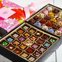 Mother's Day King Mix Box (5o Pcs: 25 Bonbons, 25 Truffles) - Romanicos Chocolate