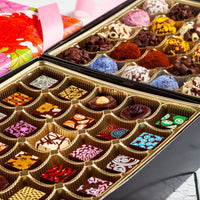Mother's Day King Mix Box (5o Pcs: 25 Bonbons, 25 Truffles) - Romanicos Chocolate